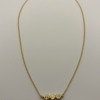 COLLIER PLAQUE OR – Image 3