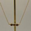 COLLIER PLAQUE OR