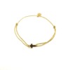 BRACELET CROIX PLAQUÉ OR – Image 3